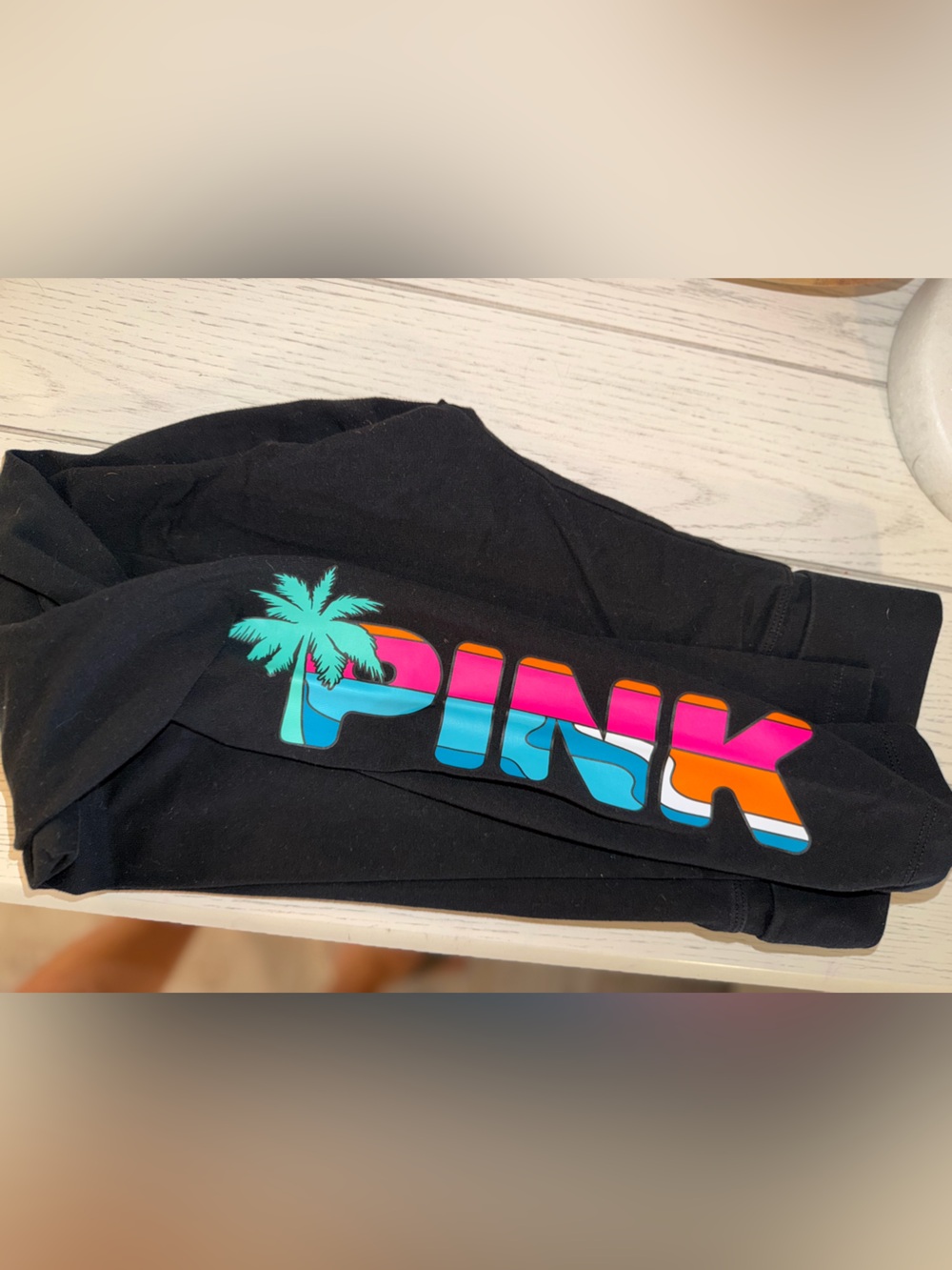 PINK Victoria's Secret fold over leggings